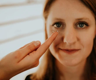 Les lentilles de contact